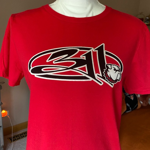 RARE 311 Band UGA Georgia Bulldogs Unisex T-Shirt - S - Picture 2 of 8